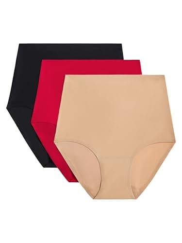 Image of Chantelle Women's, SOFTSTRETCH, High-Waist-Brief (Pack X3), Women's invisible lingerie, Multi, One Size