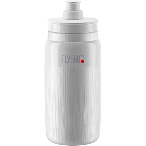 Image of ÉLITE Elite Fly Lightweight Cycling Bottle - White (550ml)
