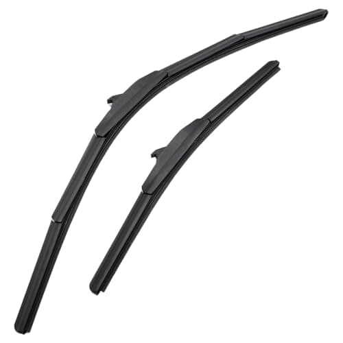 Image of BIAREN Front Windscreen Wiper Blade For Peugeot Expert Citroen Dispatch (1995-16) Land Rover Discovery Sport L550 (2014-2023) Chrysler Voyager (2009-16) - 26" & 20" (650mm/500mm) 2 pcs