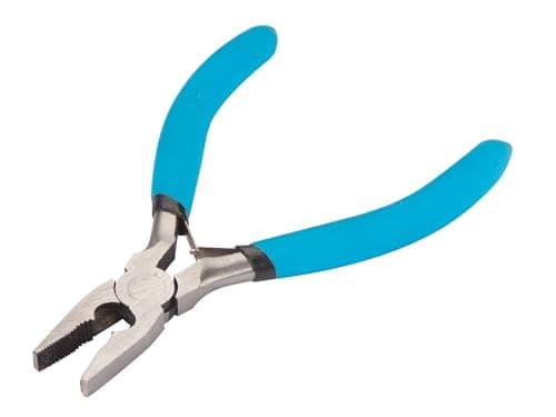 Image of Blue Spot 08501 Mini Combination Plier with Dipped Handle - Blue