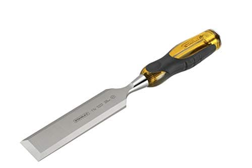 Image of STANLEY FATMAX 38mm/1.1/2" Dynagrip Chisel with Bevel Edge and Strike Cap, 0-16-265