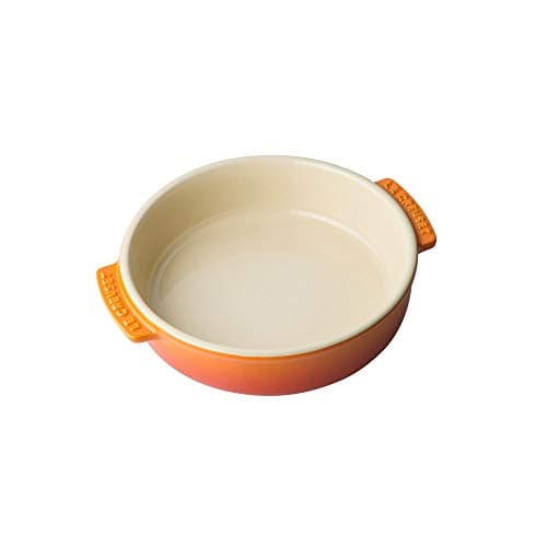 Image of Le Creuset Stoneware Tapas Dish, 14 cm, Volcanic Orange, 72102140900001
