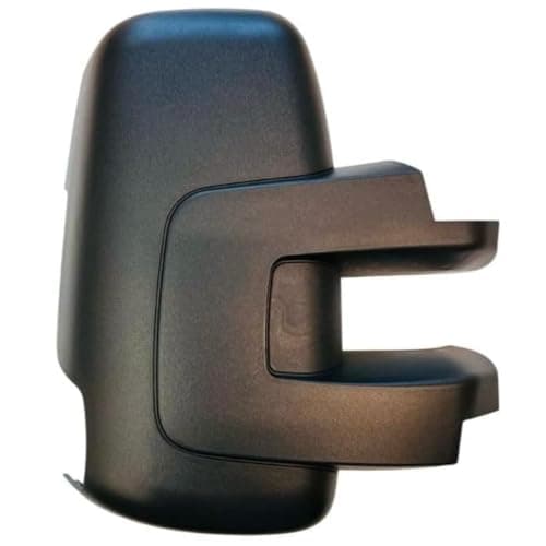 Image of Fits IVECO Daily (2015-2024) Wing Mirror Cover Replacement – Right Hand (UK Driver Side) – (Black), Durable, Easy to Install, Perfect Fit, Smooth Finish.