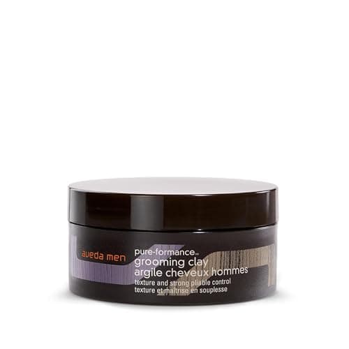 Image of Aveda Men Pure-Formance Grooming Clay | Strong-Hold Hair Clay | Matte Finish | Lightweight