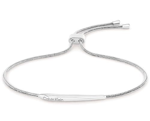 Image of Calvin Klein Women's ELONGATED DROPS Collection Bracelet in Stainless Steel - 35000341