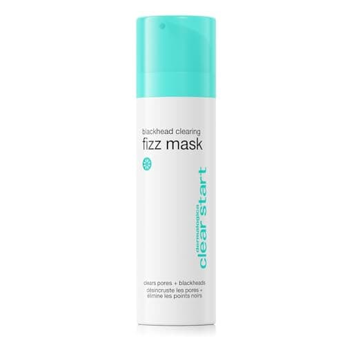 Image of Dermalogica Clear Start Blackhead Clearing Fizz Mask - Clears Pores & Blackheads, Cleans, Refreshes & Purifies the Skin, Absorbs Excess Oil, for All Skin Types, 50ml
