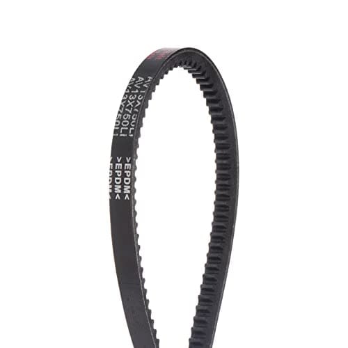 Image of sourcing map 13x750 Cogged V-Belts AX Section Drive Raw Edge Belt 750mm Inner Girth 13mm Width 8mm Thickness EPDM for Power Transmission