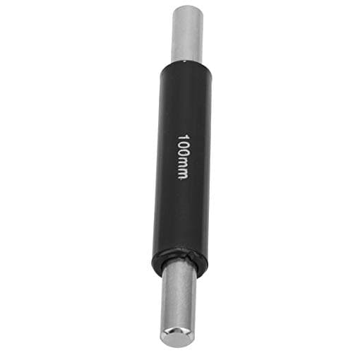 Image of Naroote Stainless Steel Outside Micrometer, Professional Measuring Tool, Calibration Block Rod Micrometer with Stainless Steel Construction, Ideal for Calibrating Micrometers 25mm-100mm (100mm)