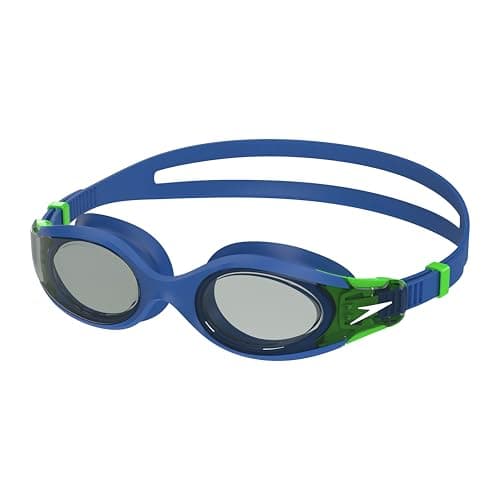Image of Speedo Unisex Kids Hydrosity 2.0 SwiMing Goggles | Anti-fog | Anti-leak, Cobalt/Fluo Green, One Size
