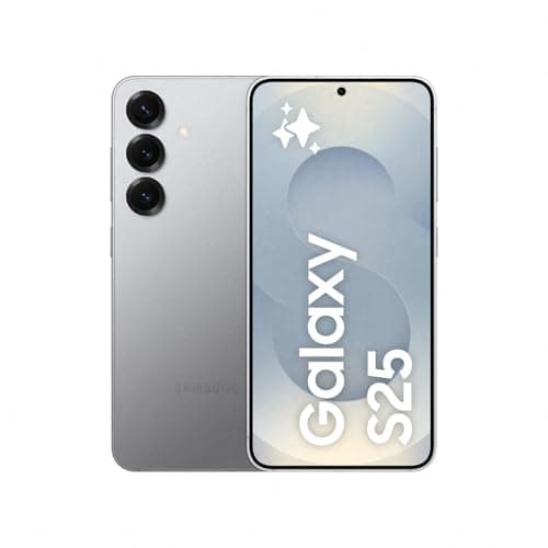 Image of Samsung Galaxy S25 AI Smartphone, Galaxy AI, 12GB Memory, 512GB Storage, 50MP Camera, Silver Shadow, 3 Year Manufacturer Extended Warranty (UK Version)