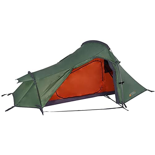 Image of Vango Banshee 200 Tent for 2 People, Wild Camping Tent, Backpacking Tent, DofE Recommended Kit, Green, One Size