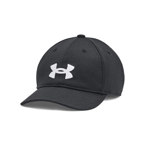 Image of Under Armour B Blitzing Low ADJ - Hats - Headwear - Black/White - Size: OSFM