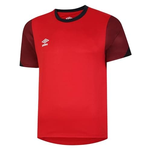 Image of Umbro Mens Total Training Jersey (XL) (Vermillion/Biking Red/Black)