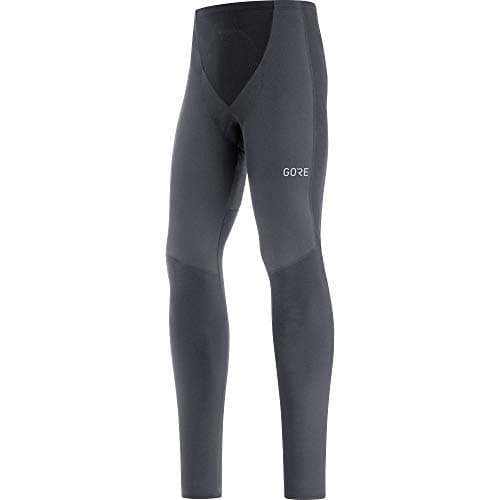 Image of GOREWEAR C3 Partial GORE-TEX INFINIUM™ Thermo Tights+, Black/Neon Yellow, L