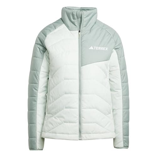 Image of adidas Women's Terrex Multi Synthetic Insulated Jacket, linen green/silver green, M
