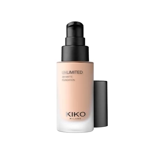 Image of KIKO Milano Unlimited 24H Matte Foundation 2.5 CR, Long-Lasting Matt Liquid Foundation With Up To 24-Hour Hold