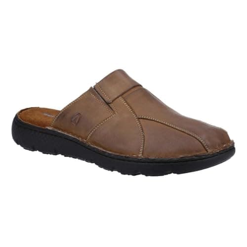 Image of Hush Puppies Men's Carson Mule Sandal, Brown, 9