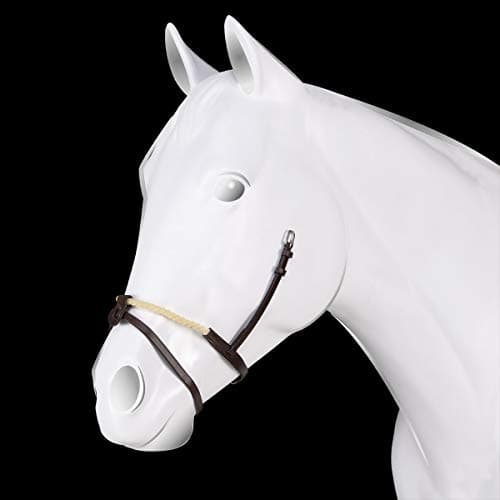 Image of FLASH NOSEBAND WITH ROPE, FULL, Black , 1