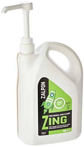 Image of Rozalex Zalpon Zing Heavy-Duty Hand Cleaner with Citrus and Walnut Scrub Pump 4litre