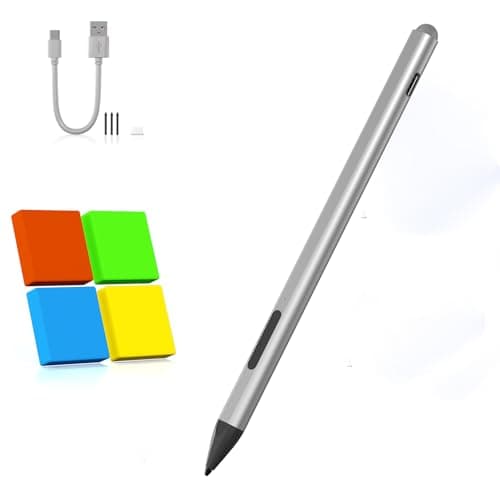 Image of Microsoft Surface Pro Pencil - Stylus Pen for Surface Pro 12/11/9/10/8/X/7/6/5/4/3 with 4Nibs, 4096 Finest Control, Palm Rejection, Surface Pro Stylus for Surface Go 3/Go 2/Book/Laptop 5