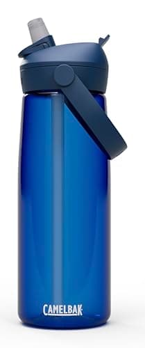 Image of Camelbak THRIVE FLIP STRAW 740 ml – sport bottle – on-the-go flow valve – dust cover – swivel handle – for hiking and driving – Oxford, size: OS
