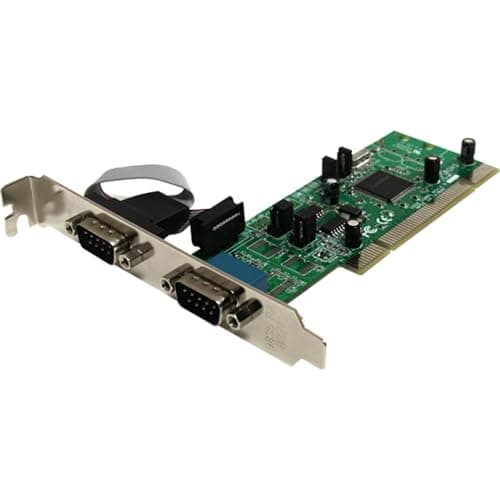 Image of StarTech.com 2 Port PCI RS422/485 Serial Adapter Card with 161050 UART - Serial adapter - PCI-X - RS-422/485 x 2 (PCI2S4851050)
