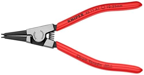Image of KNIPEX Circlip Pliers for External Circlips on Shafts with Plastic Coating 140 mm, 46 11 A1