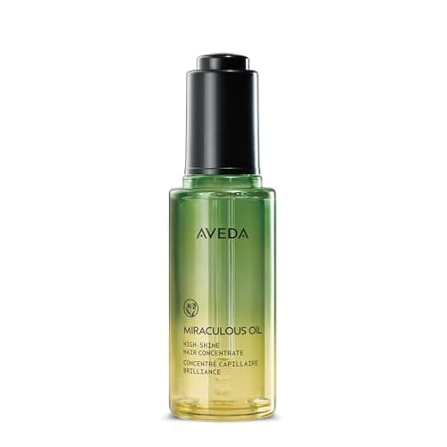 Image of Aveda Miraculous Oil High-Shine Hair Concentrate, Adds Shine, Up to 24 Hours of Frizz Protection,* Heat Protection, Vegan, 50ml