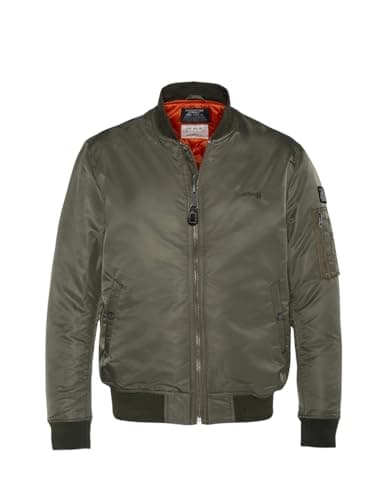 Image of Schott NYC Airforcers Unisex Bombers, Army Khaki, 3XL