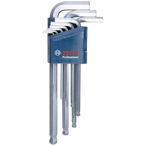 Image of Bosch Professional 9-piece HEX angle screwdriver set (1.5–10.0 mm)