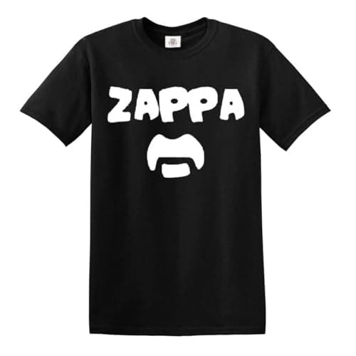 Image of Punk Skull Biker Glam Rock Band Irish Punk Stiff Rock Sham Frank Zappa T-Shirt Top (Black, XXL)