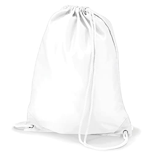 Image of Boys Girls Gym School PE Sports Swim Drawstring Bag Navy Maroon Black Bottle Green Royal Blue Red 20+ Colors