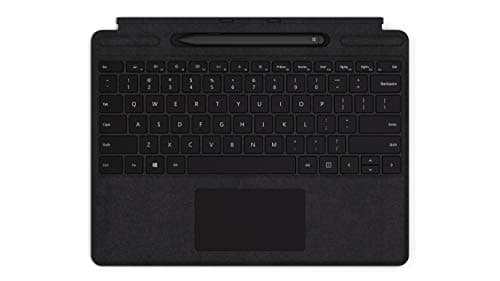 Image of Microsoft Surface Pro X Signature Type Cover Keyboard with Pen - Black - QSW-00003