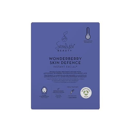 Image of Seoulista Beauty Charcoal Detox Instant Facial – Face Sheet Mask – Dermatologist Created Korean Skin Care