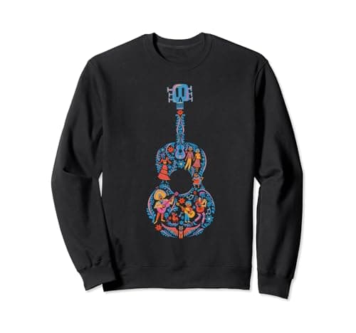 Image of Coco Guitar Pattern Sweatshirt