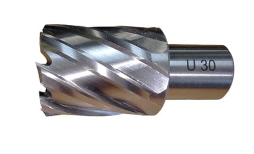 Image of 30mm Broaching Cutter For Magnetic Drill Universal Fitting Mag Drilling Bit Annular cutter 12-32mm Diameter x 25 mm Length HSS Rotabroach Type Annular Mag Drill Broach Hole Cutter for Steel