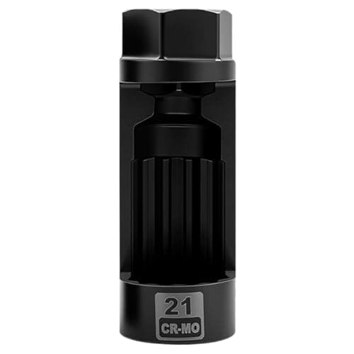Image of ZKTOOL Suspension Strut Nut Socket Tool (21mm/12PT) VM #:3353, 1/2" DR. x 21mm, 12PT