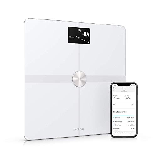 Image of Withings Body+ - Smart Wi-Fi and Bluetooth Bathroom Scale - Digital Bathroom Scale Incl. Body Fat Scale for Weight loss, Body Composition Scales (Renewed)