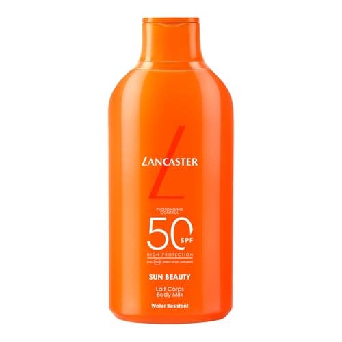 Image of Lancaster Sun Beauty Body Milk SPF50 400ml, Photoaging Control, Broad Spectrum Sun Protection, Lightweight Texture & Non-Greasy, Water Resistant Formula, Suitable for All Skin Types
