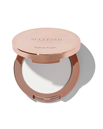 Image of Velvet Veil Pressed Setting Powder Mini from Sculpted by Aimee - 4.5g Travel Friendly, Compact, Translucent Face Powder to Regulate Shine and Prolong Makeup - with Hyaluronic Acid & Niacinamide