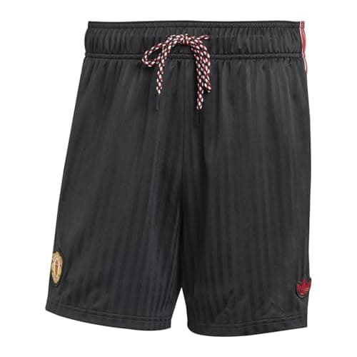 Image of adidas Mens Manchester United FC Terrace Icons Shorts Adults Black S