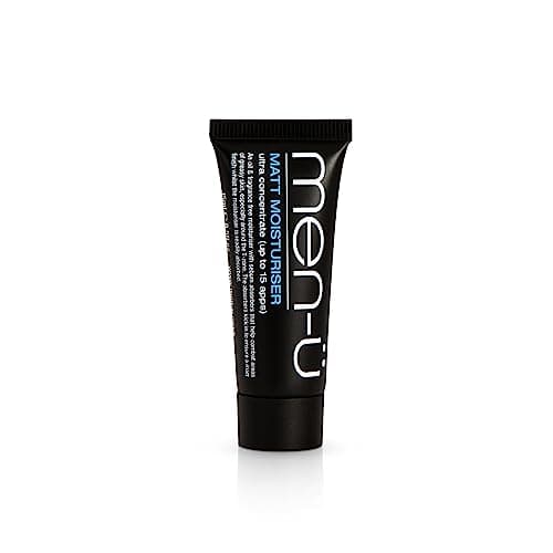 Image of men-u MATT FACE MOISTURISER BUDDY TUBE 15ml, up to 20 applications, Ultra-Concentrate Mens Moisturiser, Use on the Face and Neck for Matt, Smooth & Firm Surface