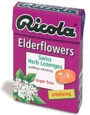Image of Ricola Box - Elderflower 45g (PACK OF 4)