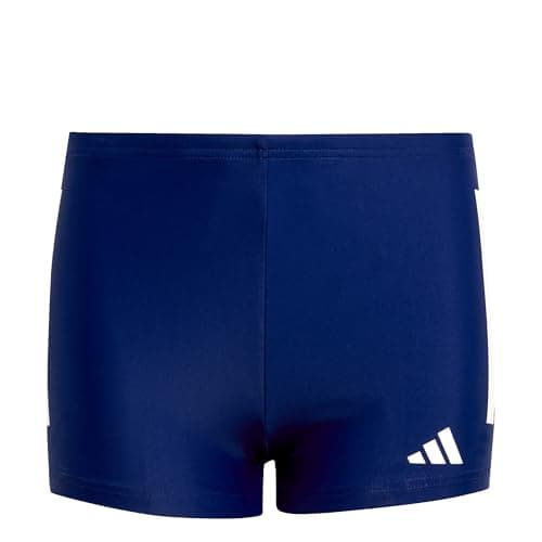 Image of adidas Boy's 3-Stripes Swim Boxers Kids, Dark Blue/White, 13-14 Years