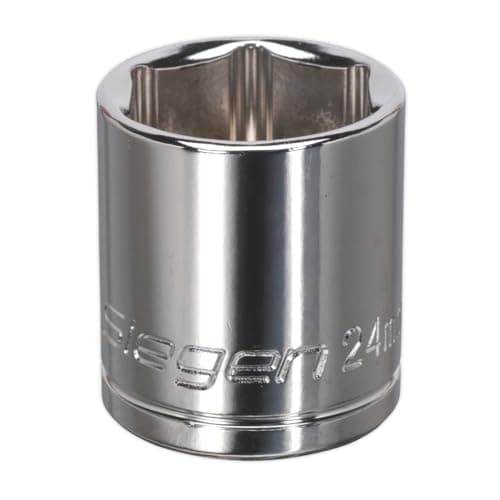 Image of Sealey WallDrive® Socket 24mm 1/2"Sq Drive - S0661