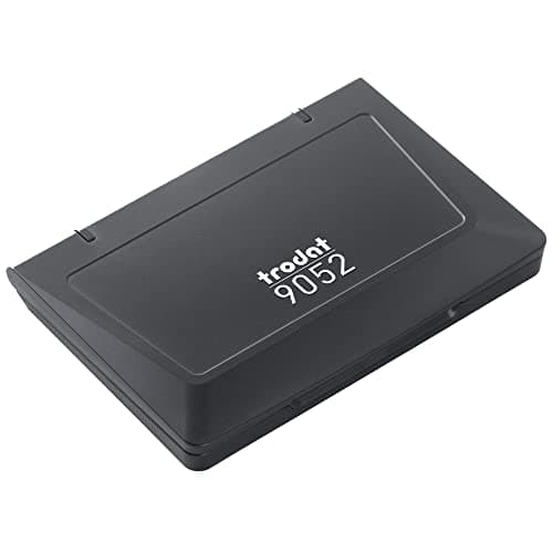 Image of Trodat Standard Ink Pad for Traditional Stamps - 110 x 70 mm (Black), Packaging May Vary