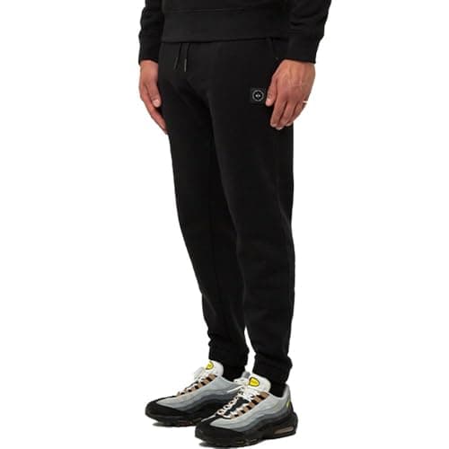 Image of Marshall Artist Siren Fleece Joggers, Black (UK, Alpha, L, Regular, Regular, Black)