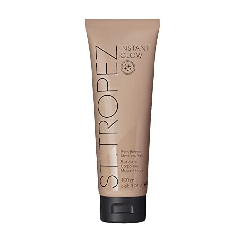 Image of St.Tropez Self Tan Instant Glow, Medium/ Dark Shade, Smudge-Proof Body Makeup, Vegan, Natural & Cruelty Free, 100 ml