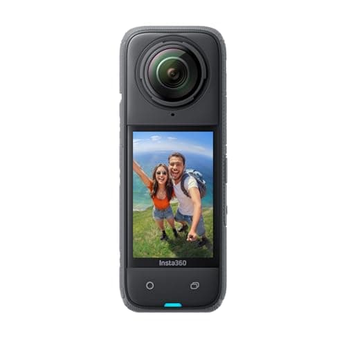 Image of Insta360 X4 Standard Bundle - Waterproof 8K 360 Action Camera, 4K Wide Angle Video, Invisible Selfie Stick Effect, Removable Lens Protector, 135 Minutes Battery Life, AI Editing