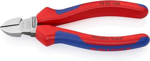 Image of KNIPEX Diagonal Cutter Self-Service Card with Multi-Component Handles 140 mm, 70 02 140 SB